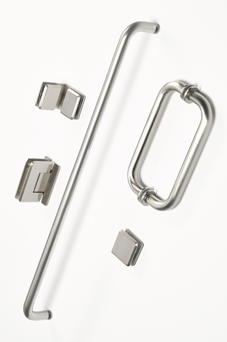 Round Satin Hardware