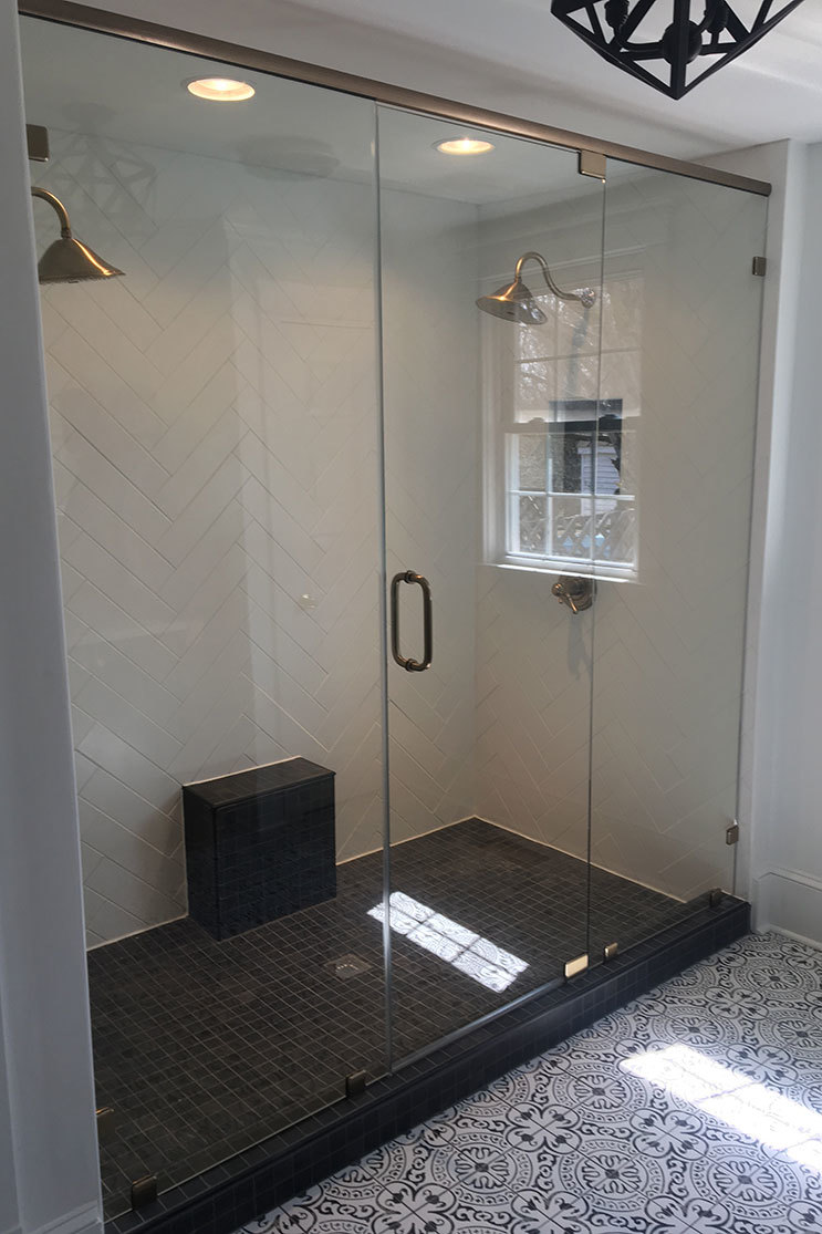 Alamance Glass shower