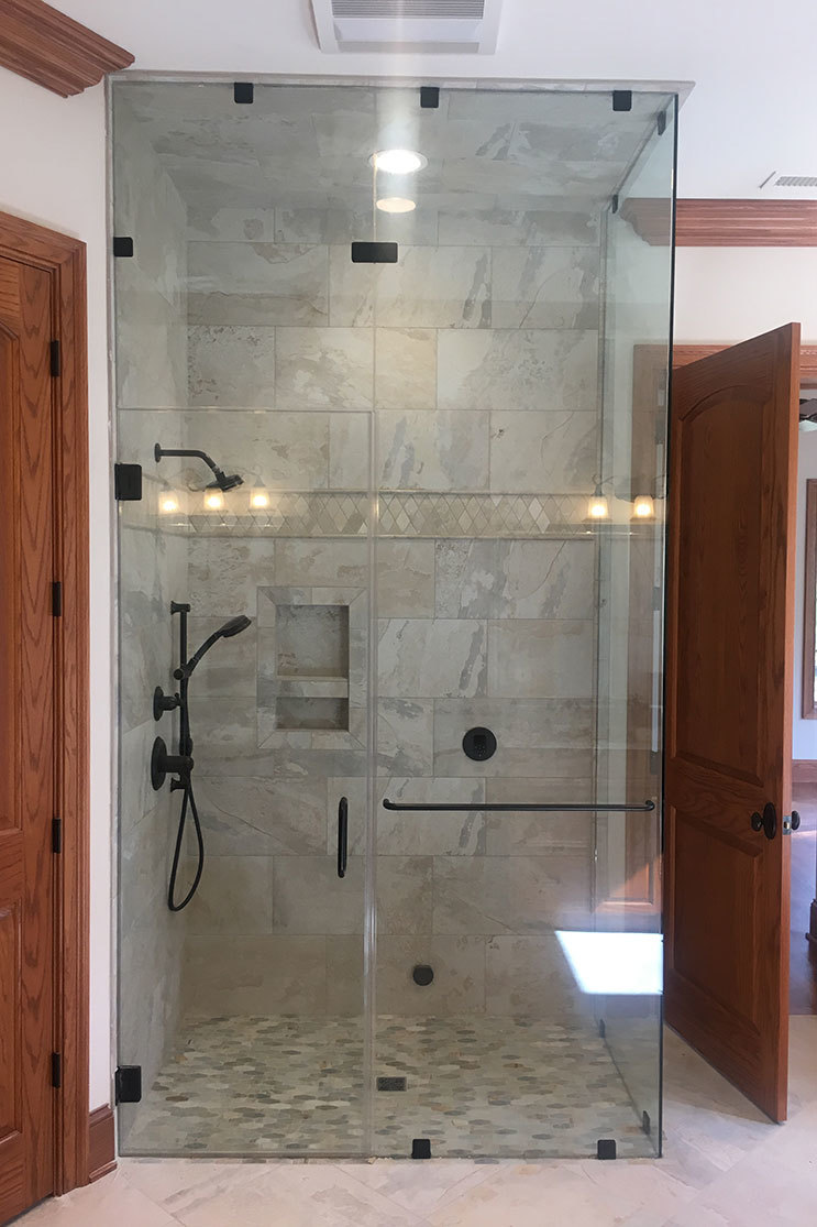 Mobile Glass shower