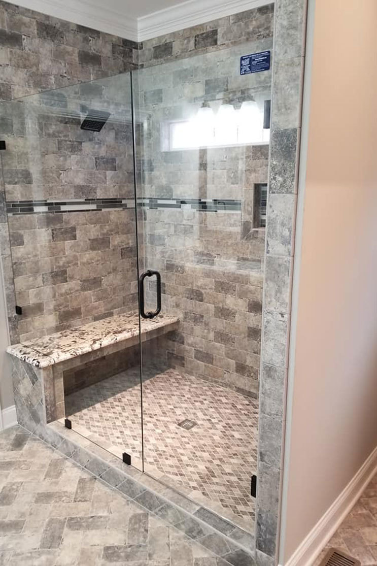 GMC Glass Installation of Shower Door