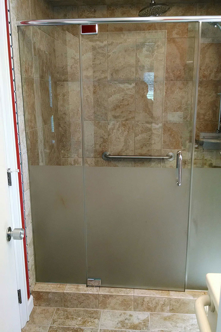 Scott's Home Improvement Shower Door Install